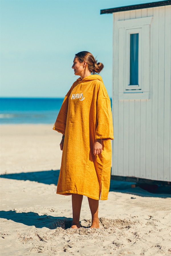 Havs Poncho Towel - Mango